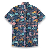 Custom Photo Hawaiian Shirt Ocean Vacation Shirt With Photo Custom, Personalized Hawaiian Shirt Personalized - The Palmix